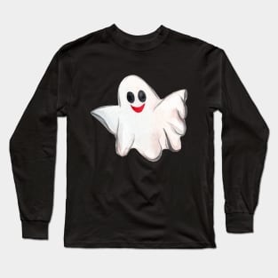 Happy ghost Long Sleeve T-Shirt